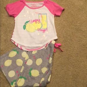 Size 4 girls pajamas